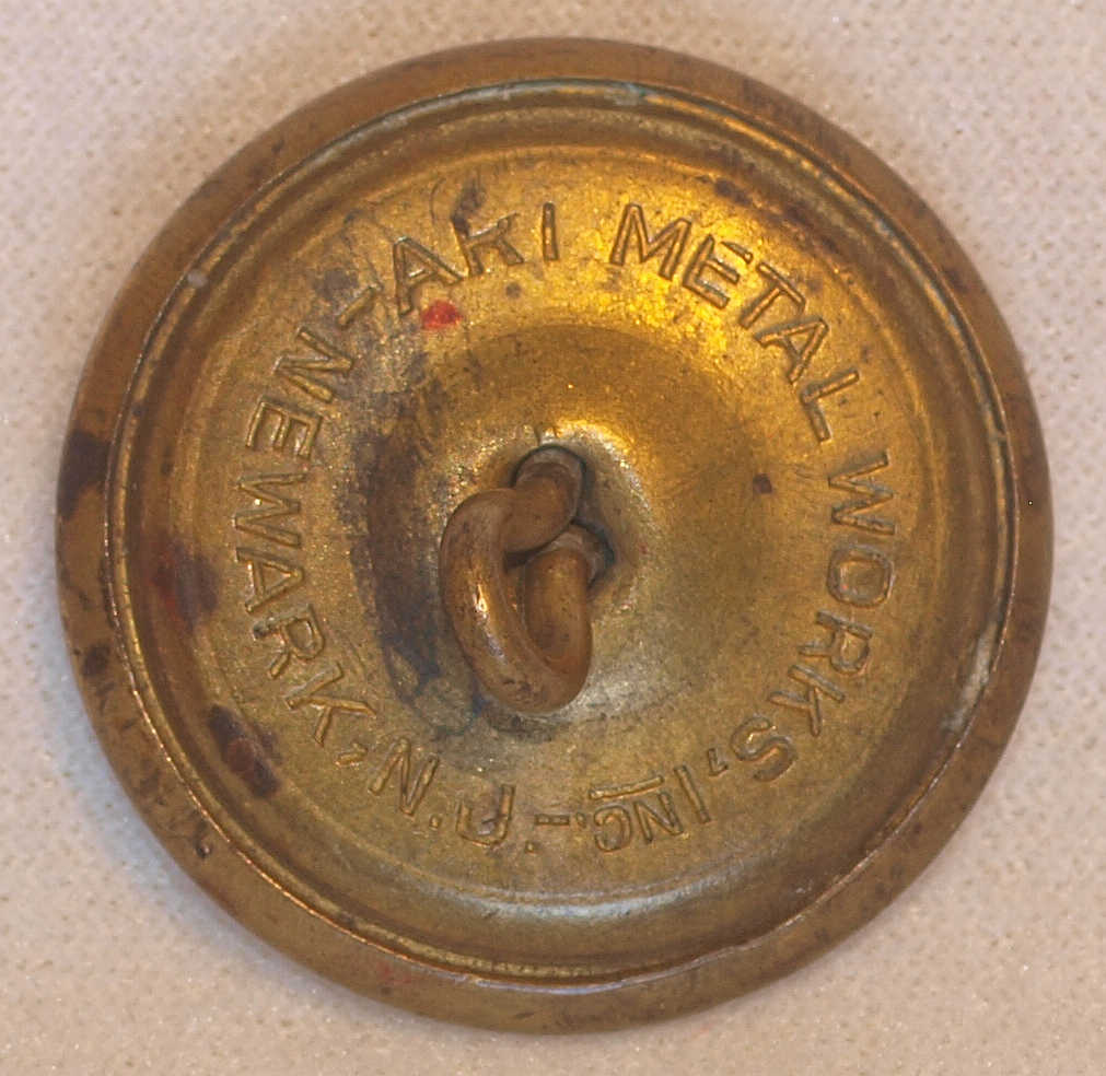WW1 WWI ARMY COAT BUTTON 1 1/8 INCH BRASS ART METAL WORKS NEWARK NJ eBay